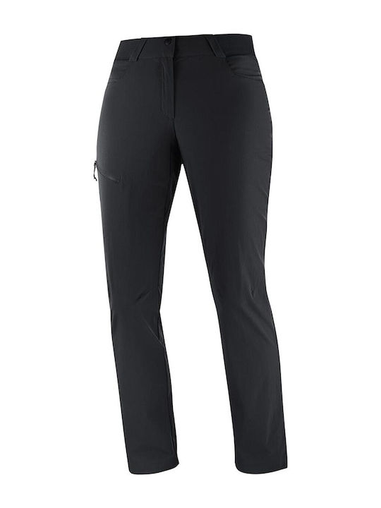 Salomon Wayfarer Women's Hiking Long Trousers Black