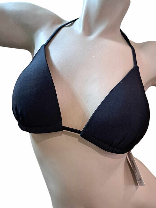 Triangle Bikini Top Black