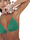 Bikini Τριγωνάκι C Cup Floral Πράσινο