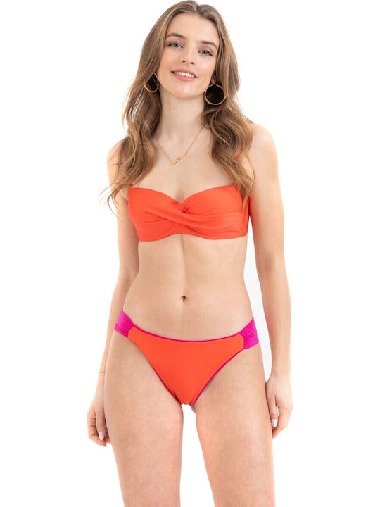 Mit Polsterung Orange