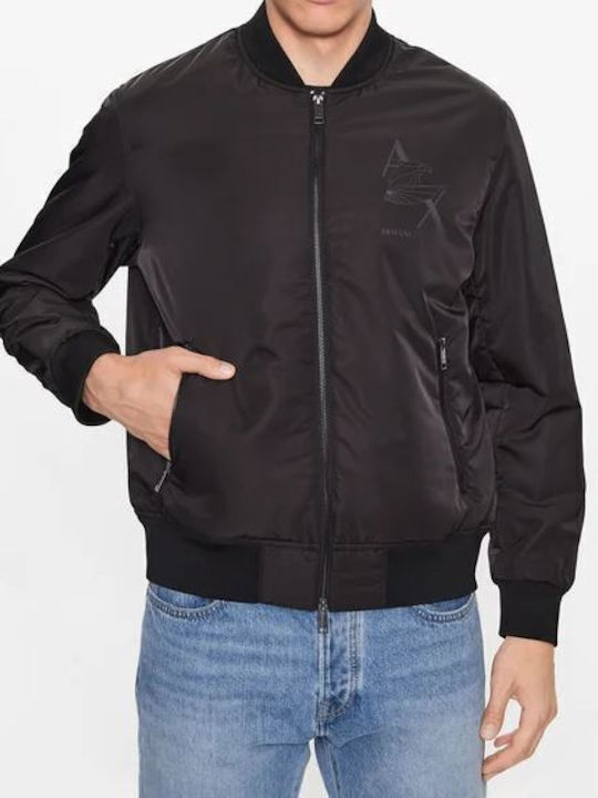 Armani Exchange Men's Bomber Jacket Black