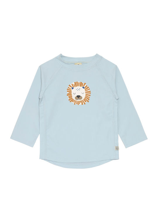 Laessig Lion Παιδικό Μαγιό Μπλούζα με Μακρύ Μανίκι Light Blue