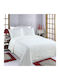 Silk Fashion Supersoft Κουβερλί Υπέρδιπλο Ivory 240x260cm