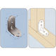 Unghiul de conectare pentru Pergolă Galvanizat 3x3cm 1buc