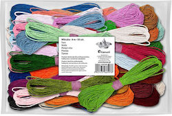 Mulina 50 Colors Each 8m Titanum Craft-fun Series