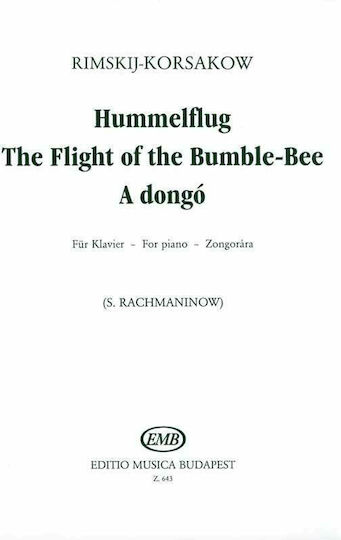 Editio Musica Budapest Korsakow Flight Bumble-bee
