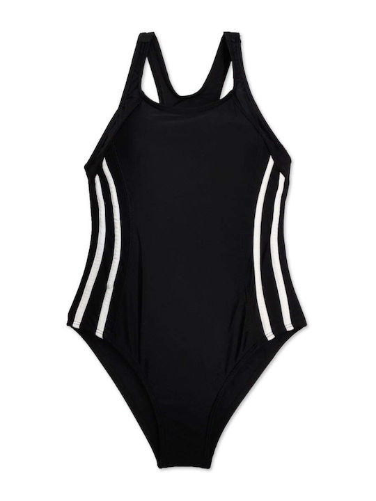 Flower Girl Kids Swimwear One-Piece Training Black