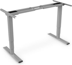 Digitus Βάση Γραφείου Μεταλλική Grey