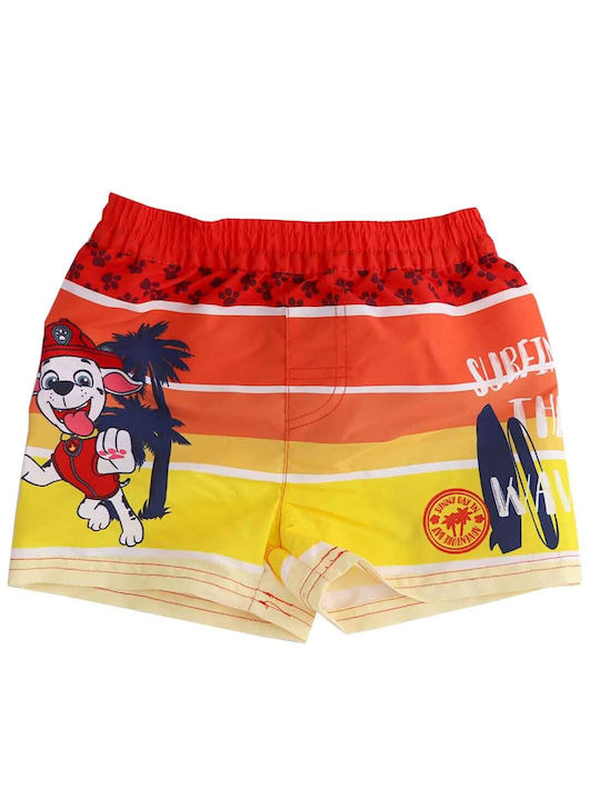 Paw Patrol Kids Swimwear Shorts Boys Ue1906 Orange Orange