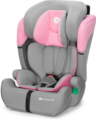 Kinderkraft Comfort Up Baby Car Seat Booster i-Size Pink 9-36 kg