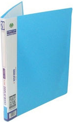 Metron Clipboard Flexible with 20 plastic sleev...