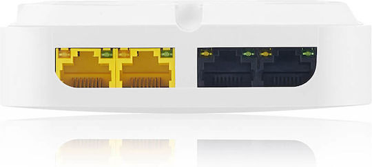 Zyxel WAX300H-EU0101F Rețea WiFi Mesh Punct de acces Wi-Fi 6 Banda Duală (2.4 și 5GHz) Alb