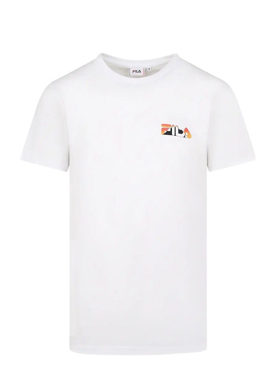 Fila Men's Short Sleeve T-shirt White