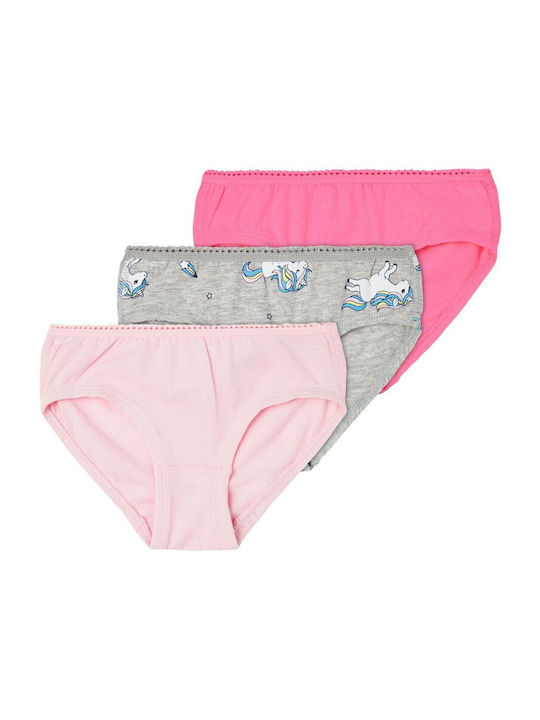 Name It Kids Underwear Set 3 Pieces Pink-Fuchsia