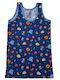 Namaldi Βαμβακερό Kids Tank Top Blue 1pcs