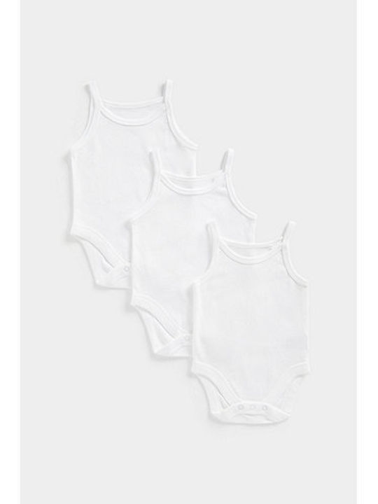 Mothercare Σετ Φορμάκια Λευκά 3τμχ