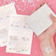 Herbal Pets Temporary Tattoo for Party with Theme "Marriage" Set of 16pcs 30263
