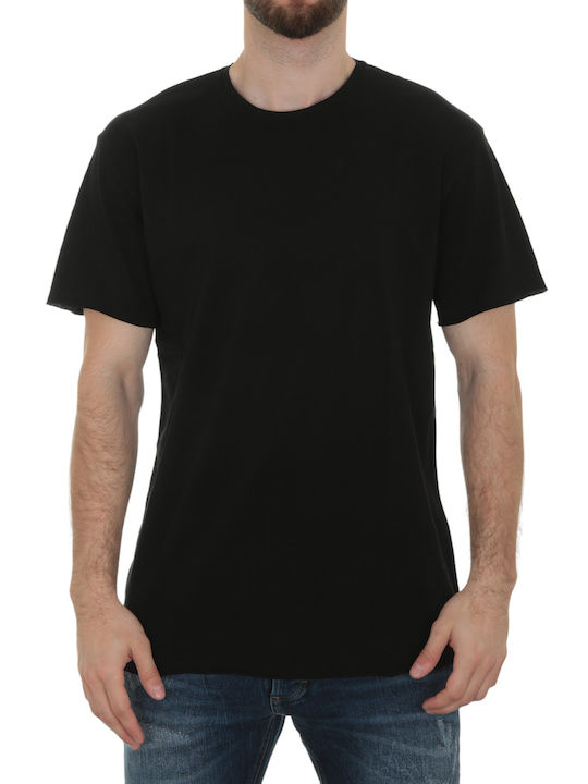 Dirty Laundry T-shirt Bărbătesc cu Mânecă Scurtă Negru