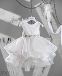 Vinteli White Baptism Dress