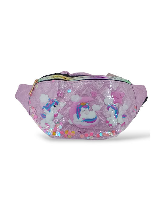 Icon Kids Waist Bag Purple 30cmcm