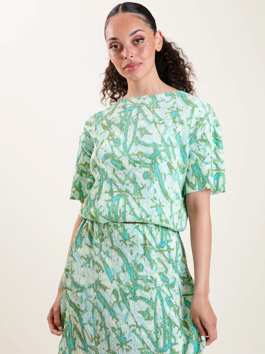 Rut & Circle Bluza de Damă Verde