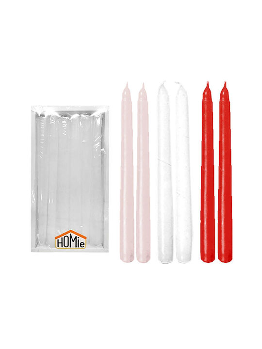 HOMie Scented Candle Taper 20cm 1pcs (Various Colors)