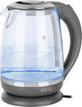 ECG Kettle 2lt 2200W Gray