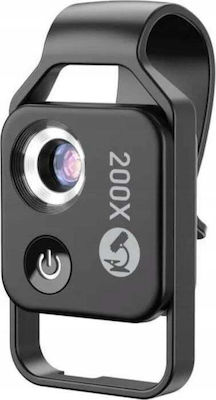 Apexel Set de Lentile Camera Telefon Microscop / Zoom 200x 1buc