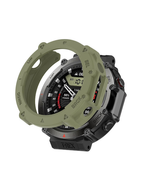 Amazfit T-rex Ultra Armor Hollow Watch Schutzhülle Grün