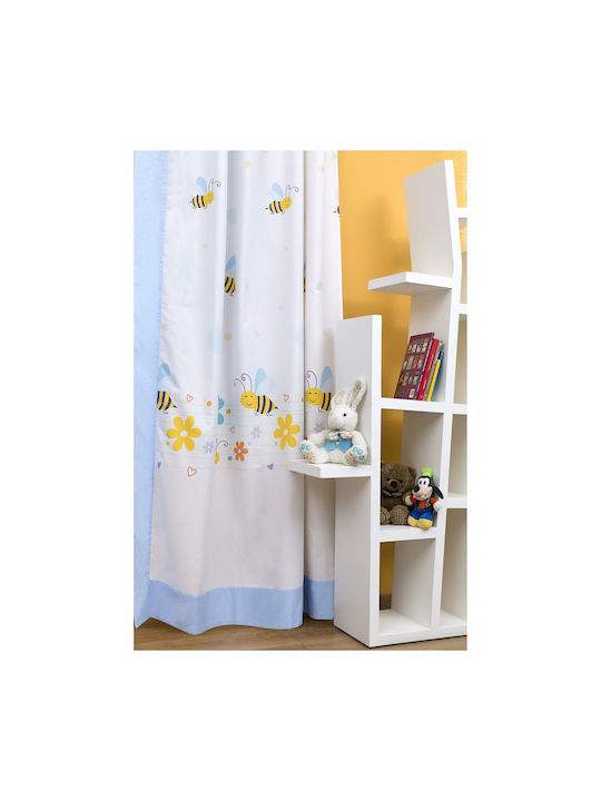 Zouzounia Kids Rod Pocket Curtain Multicolour ZOU-BD-061 150x250cm