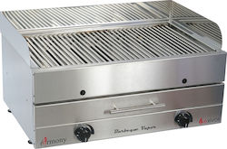 Exivos Harmony Grill Υγραερίου 2 Εστιών 9.4kW