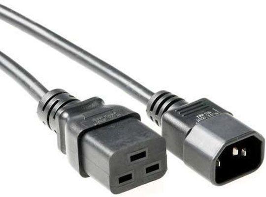 Microconnect IEC C20 / IEC C14 / IEC C13 / IEC C19 - IEC C20 / IEC C14 / IEC C13 / IEC C19 / IEC 320 Кабел 3м Черен (PE0191430)