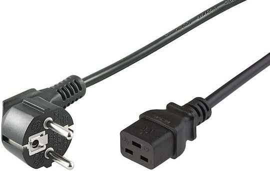Microconnect IEC C19 / Schuko - IEC C19 / Schuko Cable 0.5m PE07719005