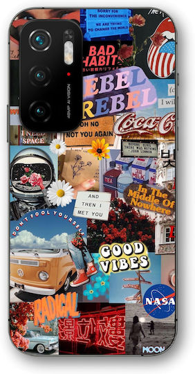 Phoneclub Πολύχρωμη Back Cover Πολύχρωμο (Poco M3 Pro)