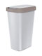 Prosperplast Office Plastic Waste Bin 45lt Gray 29.8x62x39.4cm