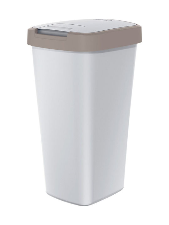 Prosperplast Office Waste Bin Compacta Q Light Brown 25L Keden Prosperplast Office Waste Bin Compacta Q Light Brown 25L Keden
