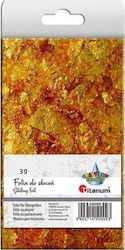 Titanium Foil Gold Flake Gilding 3g