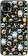 C-137 Rick And Morty Back Cover Σιλικόνης Πολύχρωμο (Poco C40)