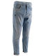 Ανδρικό Παντελόνι Τζιν Ελαστικό Light Denim