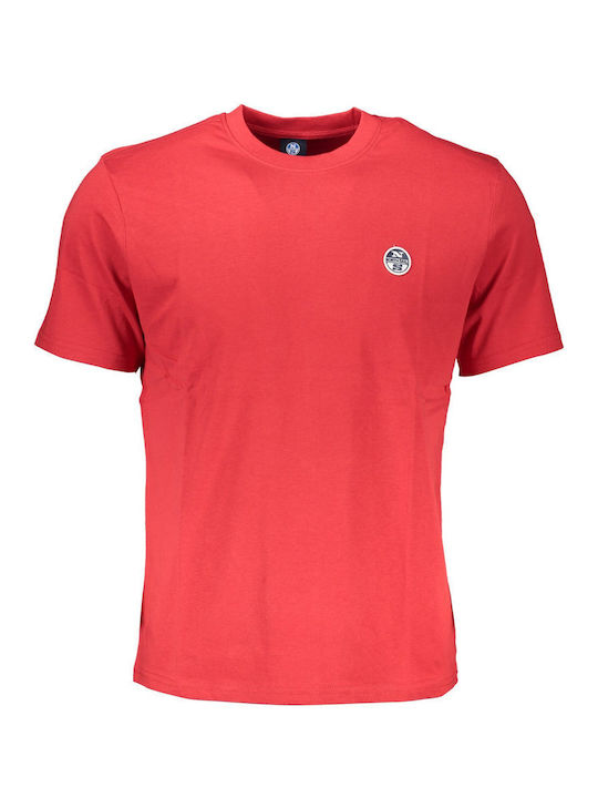 North Sails T-shirt Κόκκινο