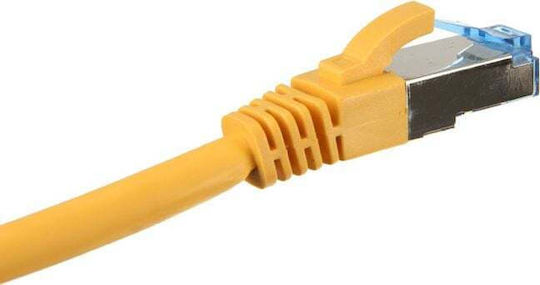 InLine S/FTP Cat.6a Gigabit Network Cable Ethernet 0.5m Yellow