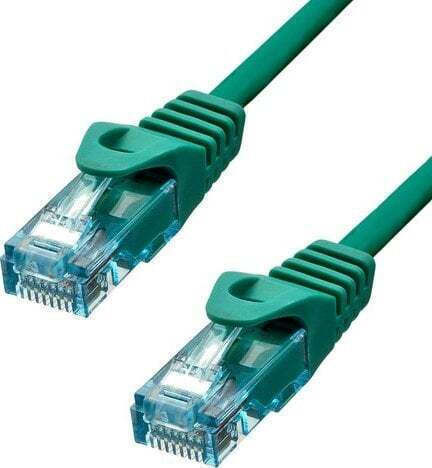 ProXtend U/UTP Cat.6a Ethernet Network Cable 15m Green 1pcs