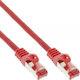 Intos Electronic S/FTP Kat.6 (Gigabit) Netzwerkkabel Ethernet 15m Rotes