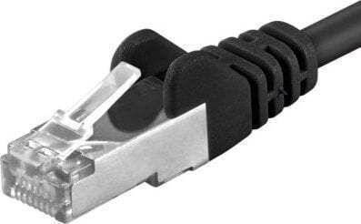 PremiumCord SF/UTP Cat.6a Ethernet Network Cable 2m Black