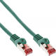 Intos Electronic S/FTP Kat.6 Ethernet Netzwerkkabel 1,5m Grünes