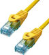 ProXtend U/UTP Cat.6a Кабел за Ethernet мрежа 15м Жълт 1бр