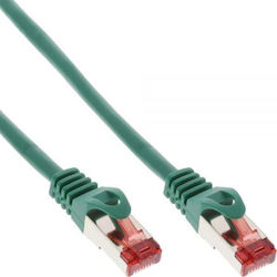 Intos Electronic 76950G S/FTP Cat.6 Ethernet Cable 0.5m Green