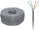 Cabletech Директно Свързване На Мед Cat.5e (Gigabit) Мрежов Кабел Ethernet 305м Сив