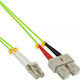 InLine Optische Faser Ethernet-Netzwerkkabel 25m Mehrfarbig 1Stück