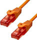 ProXtend U/UTP Кат.6 Кабел за Ethernet мрежа 20м Оранжев 1бр